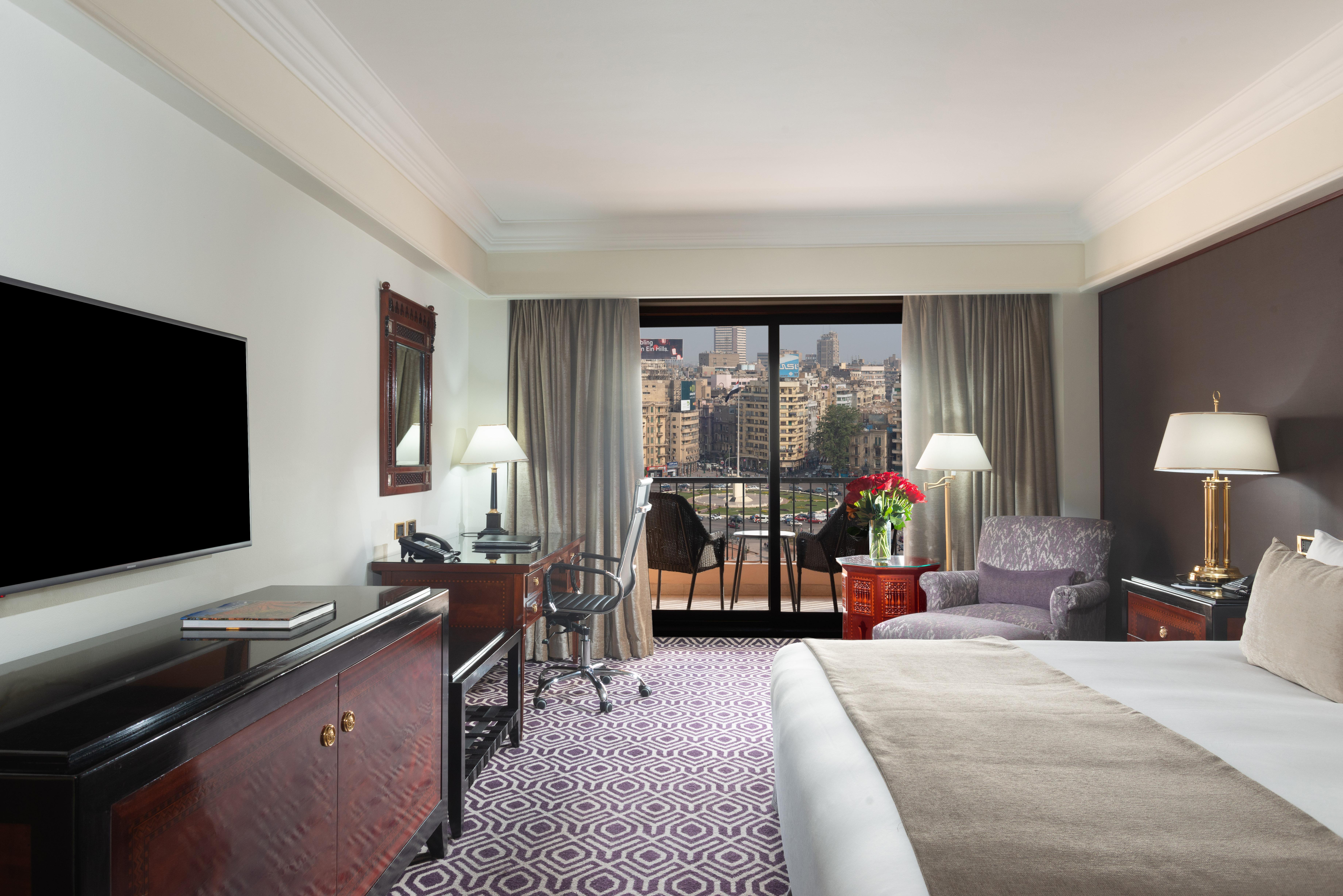 InterContinental Cairo Semiramis, an IHG Hotel Esterno foto A room at the Four Seasons Hotel Cairo at Nile Plaza